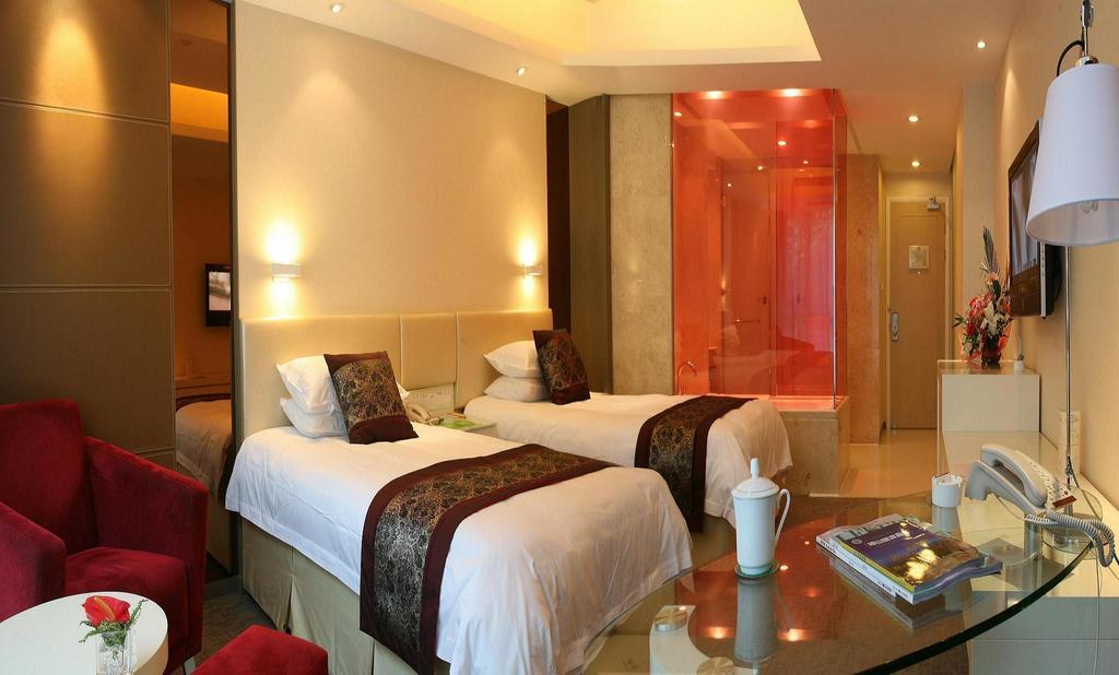 International Conference Hotel Of Nanjing Нанкін Номер фото